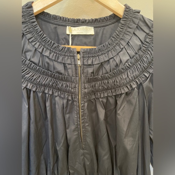 Ulla Johnson Othella Dress, NWT, in Noir black, size 10 - Picture 7 of 10